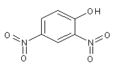 2,4-二硝基酚結(jié)構(gòu)式