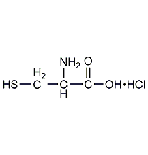 半胱氨酸鹽酸鹽結構式
